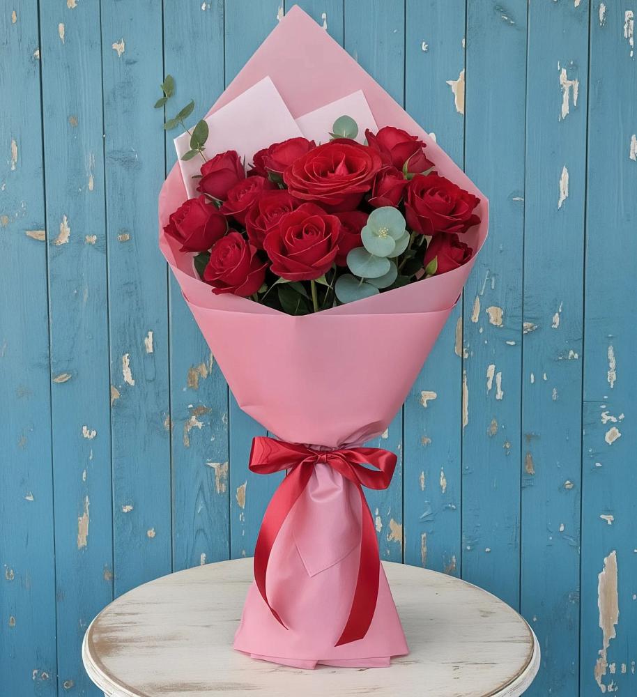 Букет цветов из: Розы в Кривандино