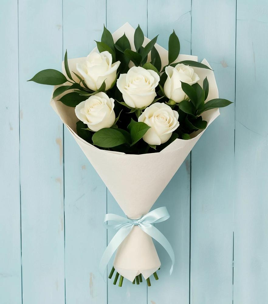 Букет цветов из: Розы в Кривандино