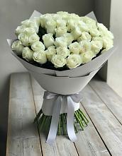 Букет 35 Белых роз #REPLACE_PRED# Кривандино