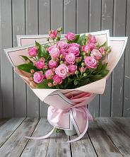 Букет Розовый кустик в Кривандино