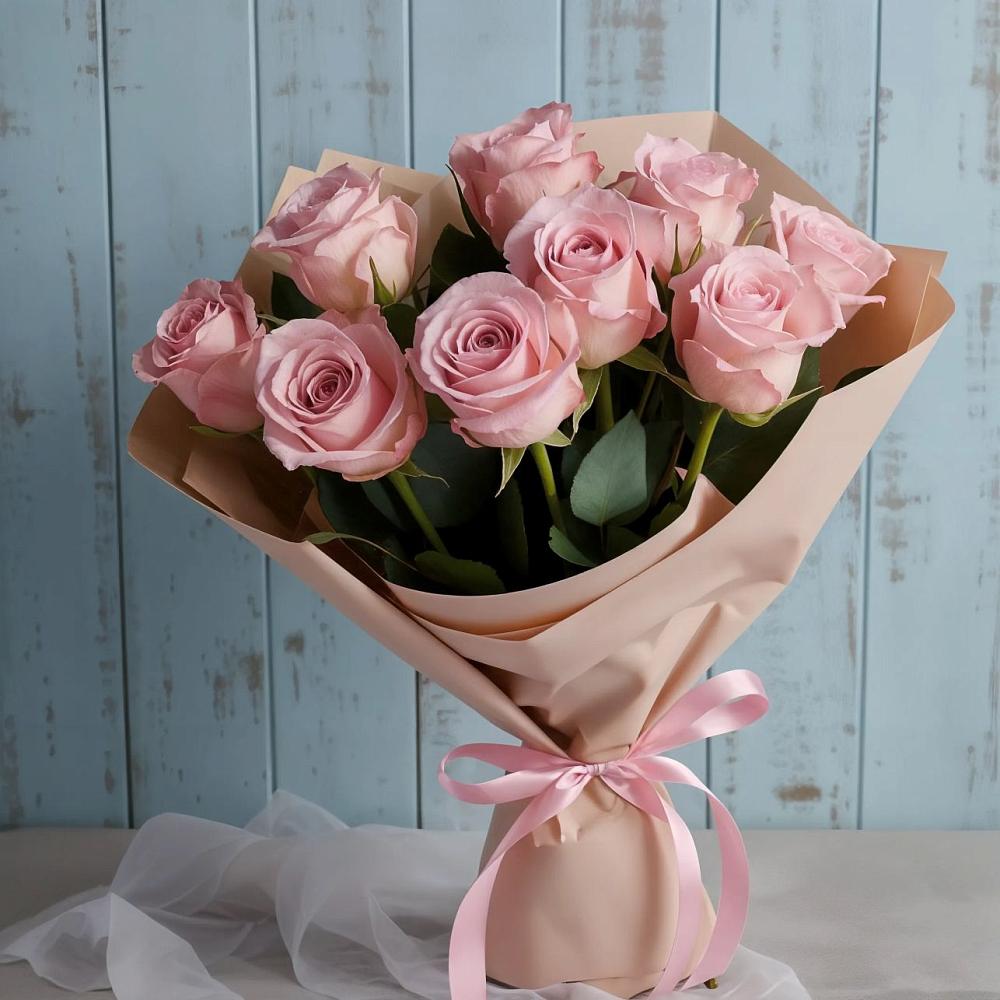 Букет цветов из: Розы в Кривандино