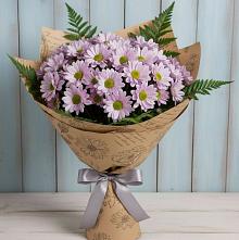 Букет цветов из:  Хризантемы в Кривандино