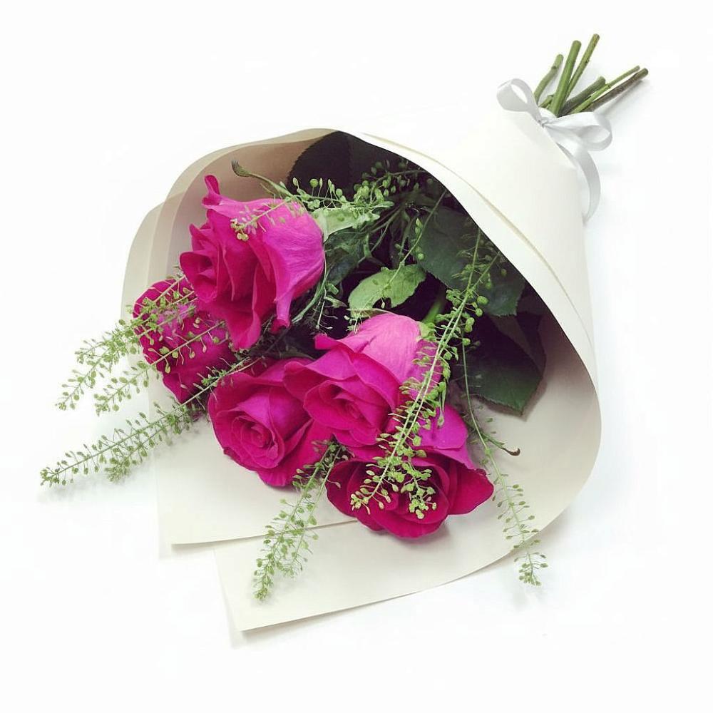 Букет цветов из: Розы в Кривандино