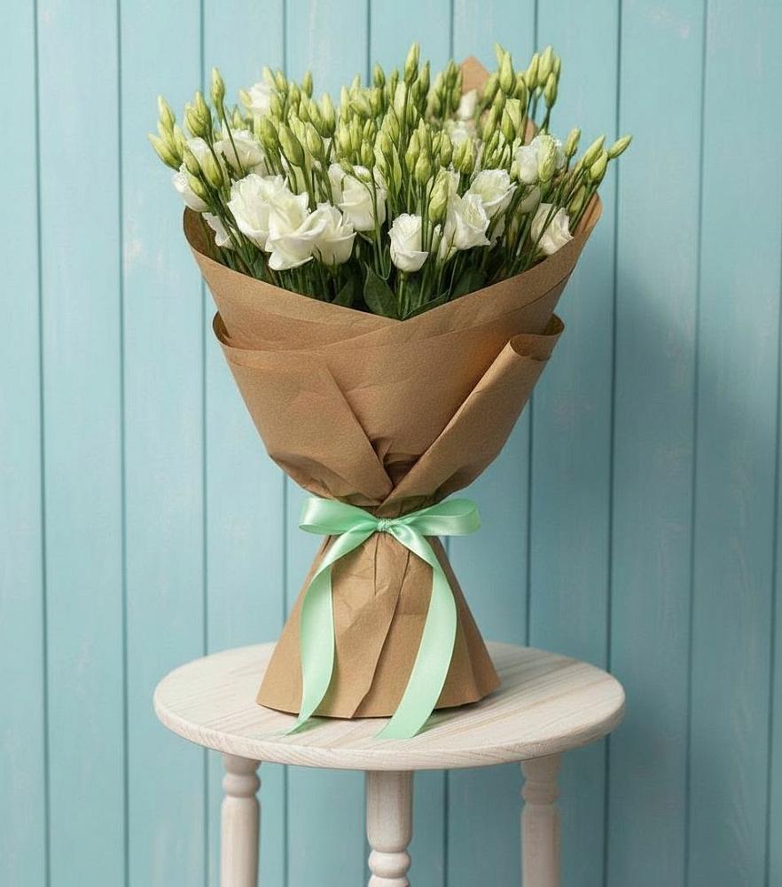 Букет цветов из: Лизиантусы в Кривандино