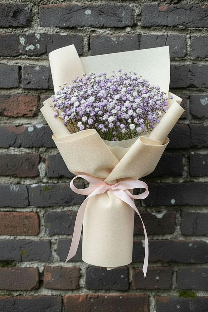 Букет цветов из: Гипсофила в Кривандино