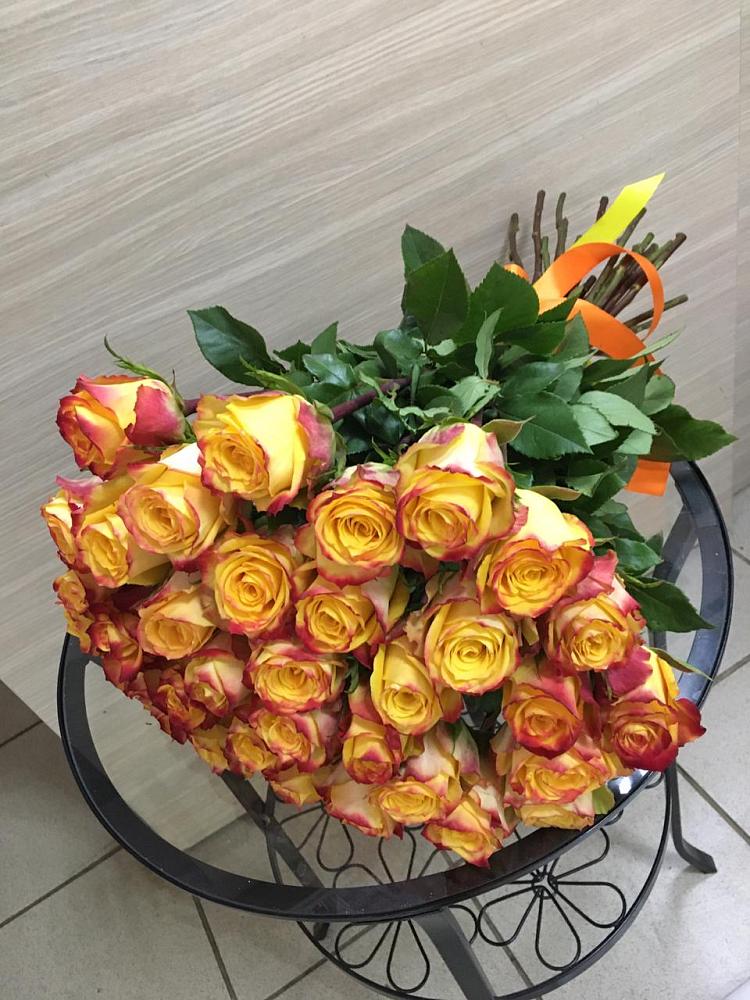 Букет Желтые розы в Кривандино