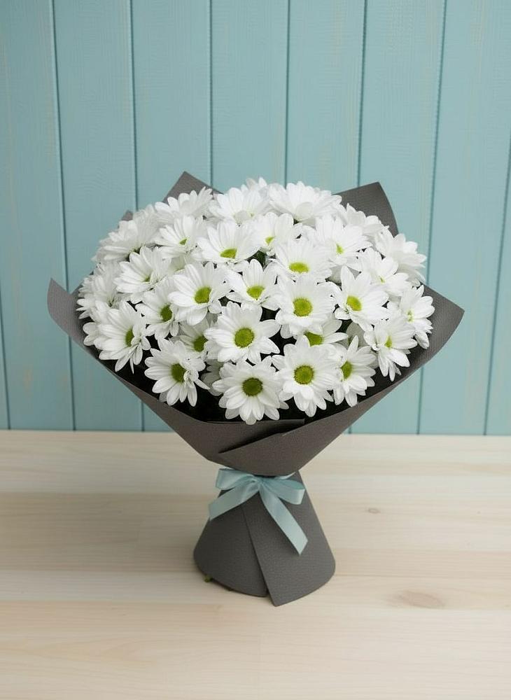 Букет цветов из: Хризантемы в Кривандино