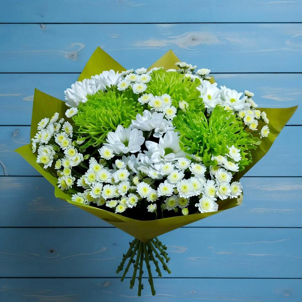 Букет цветов из: Хризантемы в Кривандино