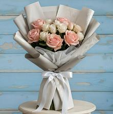 Букет цветов из:  Розы в Кривандино