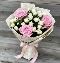 Букет цветов из:  Розы в Кривандино
