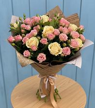 Букет цветов из:  Розы в Кривандино