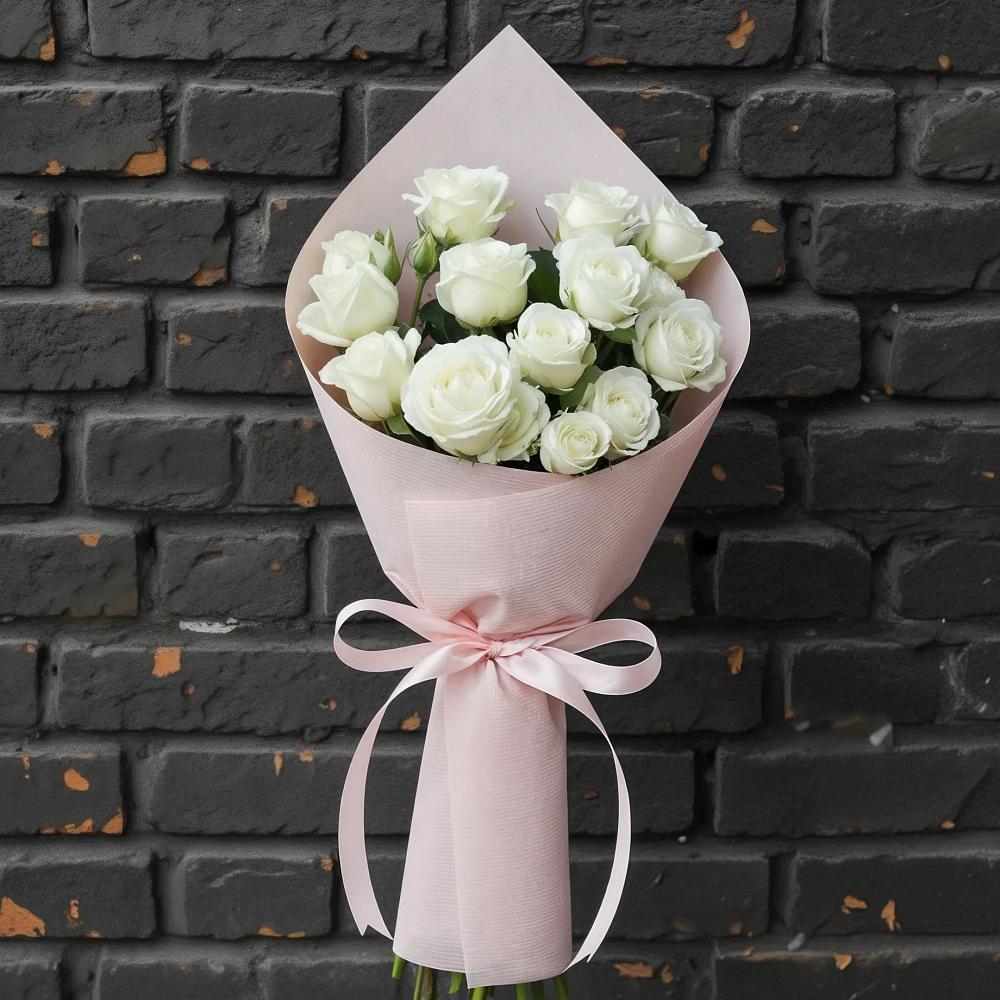 Букет цветов из: Розы в Кривандино