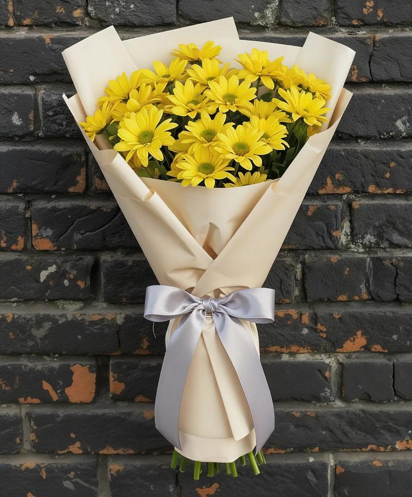 Букет цветов из: Хризантемы в Кривандино