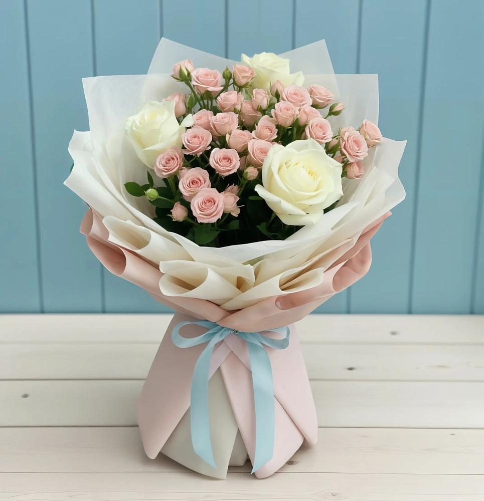 Букет цветов из: Розы в Кривандино