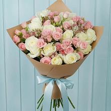 Букет цветов из:  Розы в Кривандино